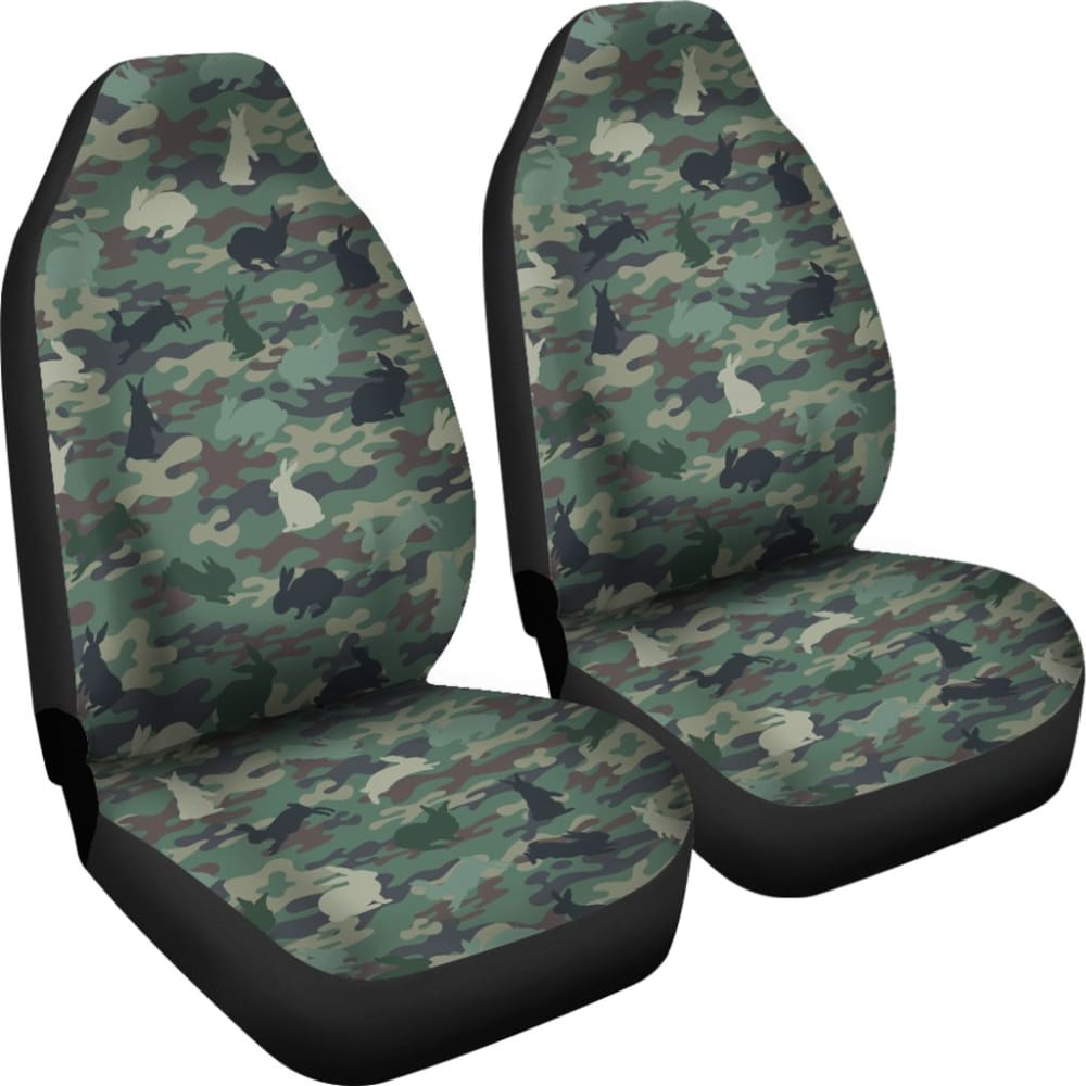Rabbit Camouflage Car Seat Covers