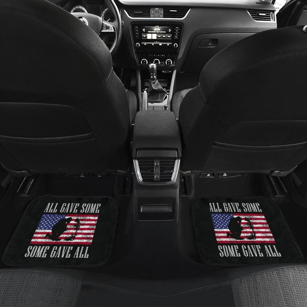 All Gave Some, Some Gave All Patriot Car Floor Mats