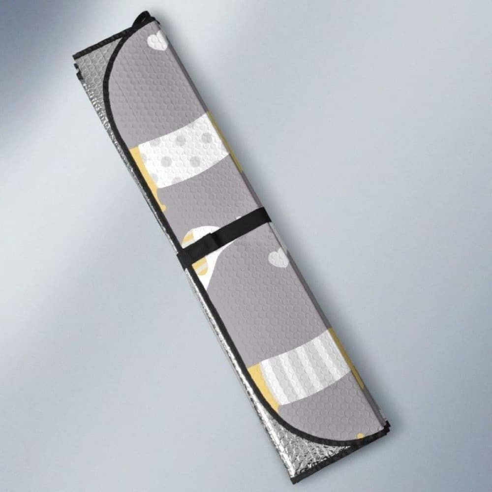 Cute Dachshund Dog Pattern Car Auto Sun Shades