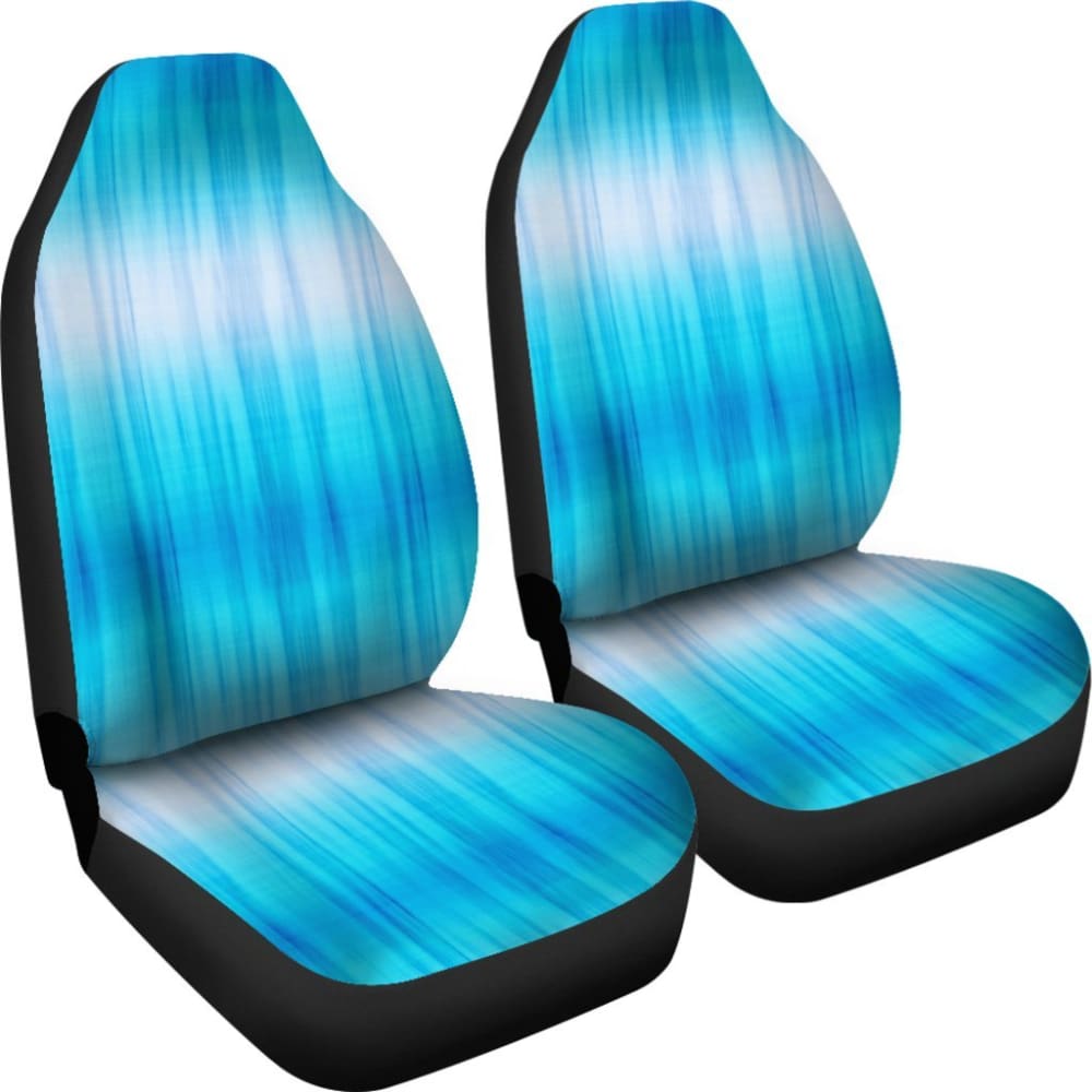 Blue Tie Dye Car Seat Covers