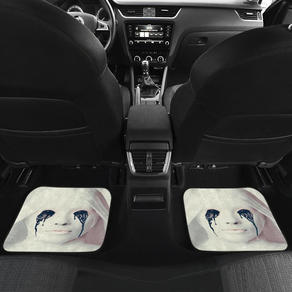 Demon Eyes Of White Nun American Horror Story Car Floor Mats