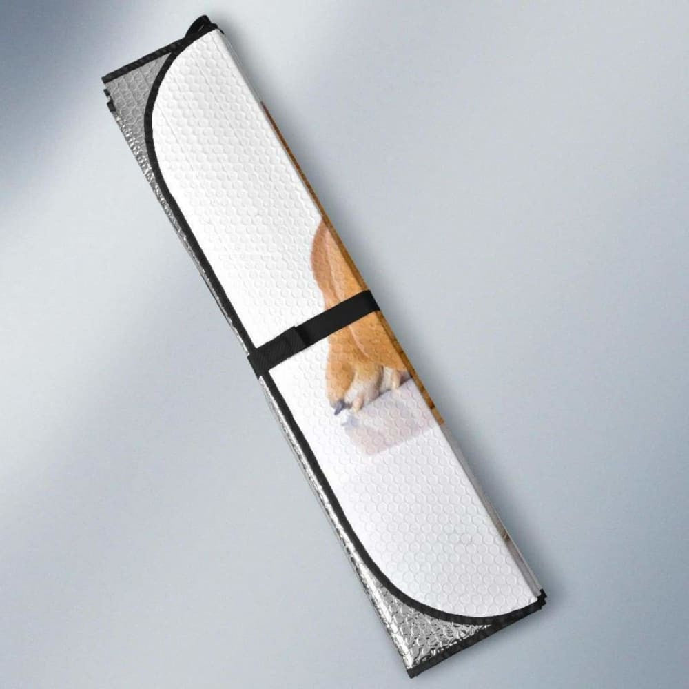 Cute Bulldog Car Sun Shade