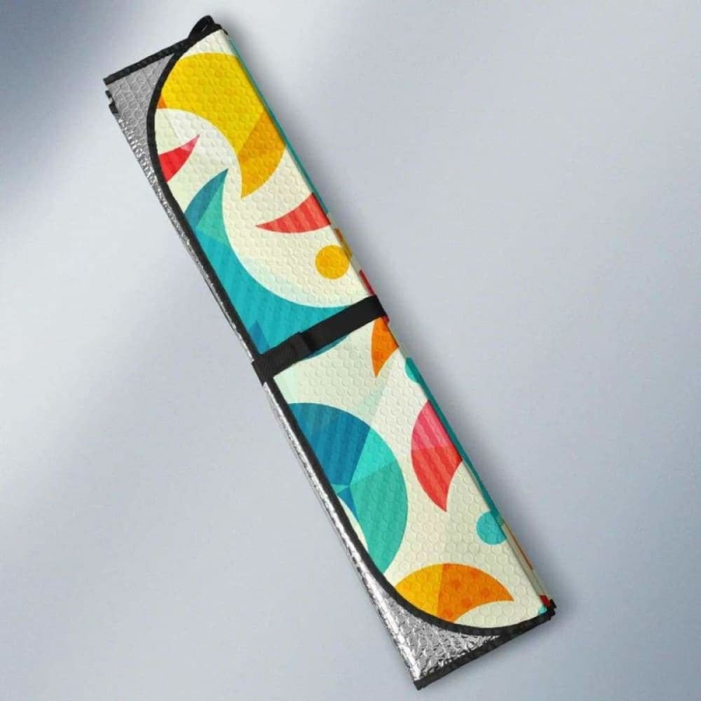 Colorful Moon Pattern Car Auto Sun Shades