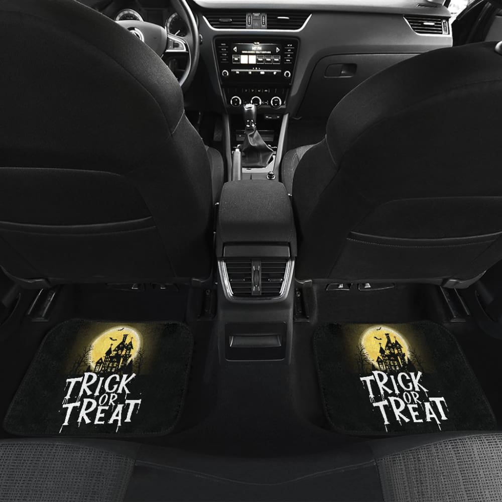 Amazing Trick or Treat Halloween Car Floor Mats