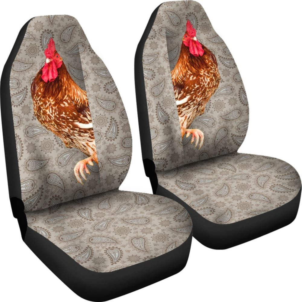 Chicken Hello You Car Seat Covers