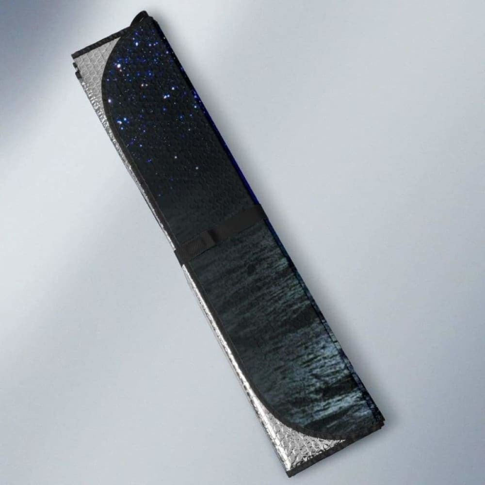 Astronaut on the Moon in The Galaxy car auto sunshades