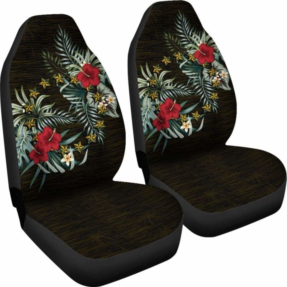 Cook Islands Finest Hibiscus Car Seat Covers