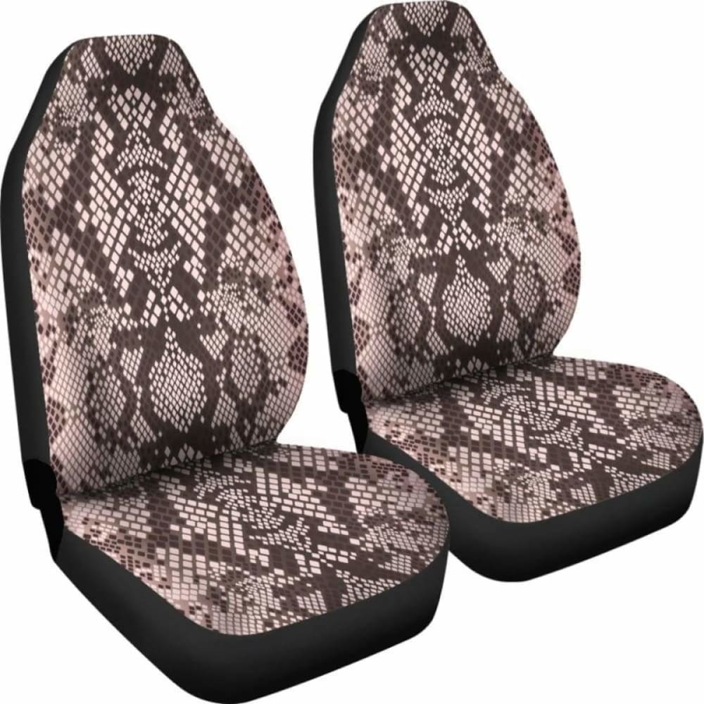 Snake Skin Print Car Seat Covers