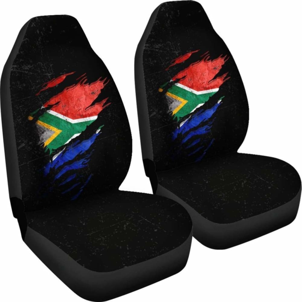 South Africa In Me Car Seat Covers - Special Grunge Style