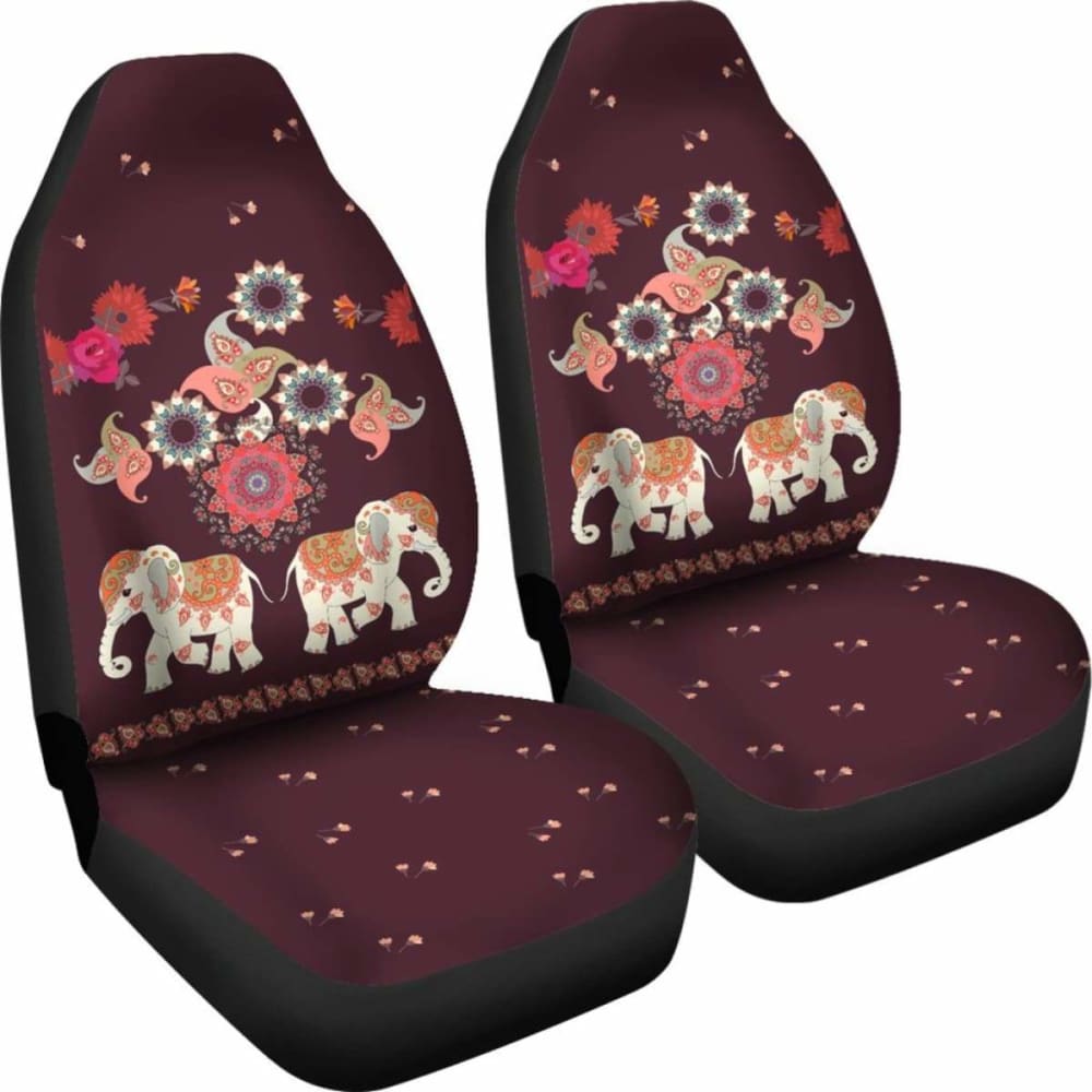 Yoga Elephant Car Seat Cover