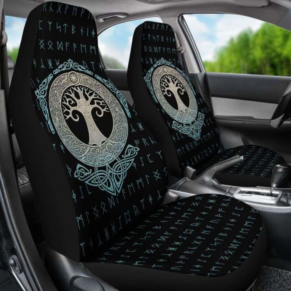 Yggdrasil Tree Of Life Car Seat Covers