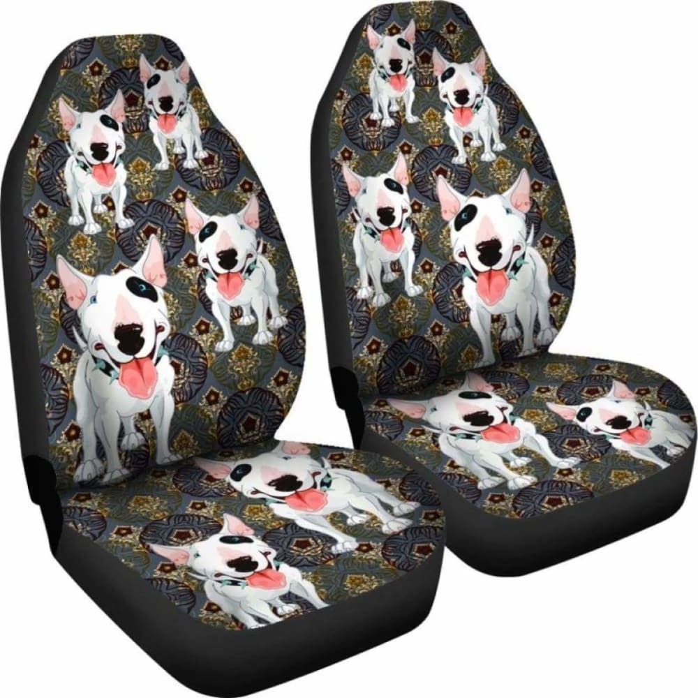 Bull Terrier Car Seat Covers