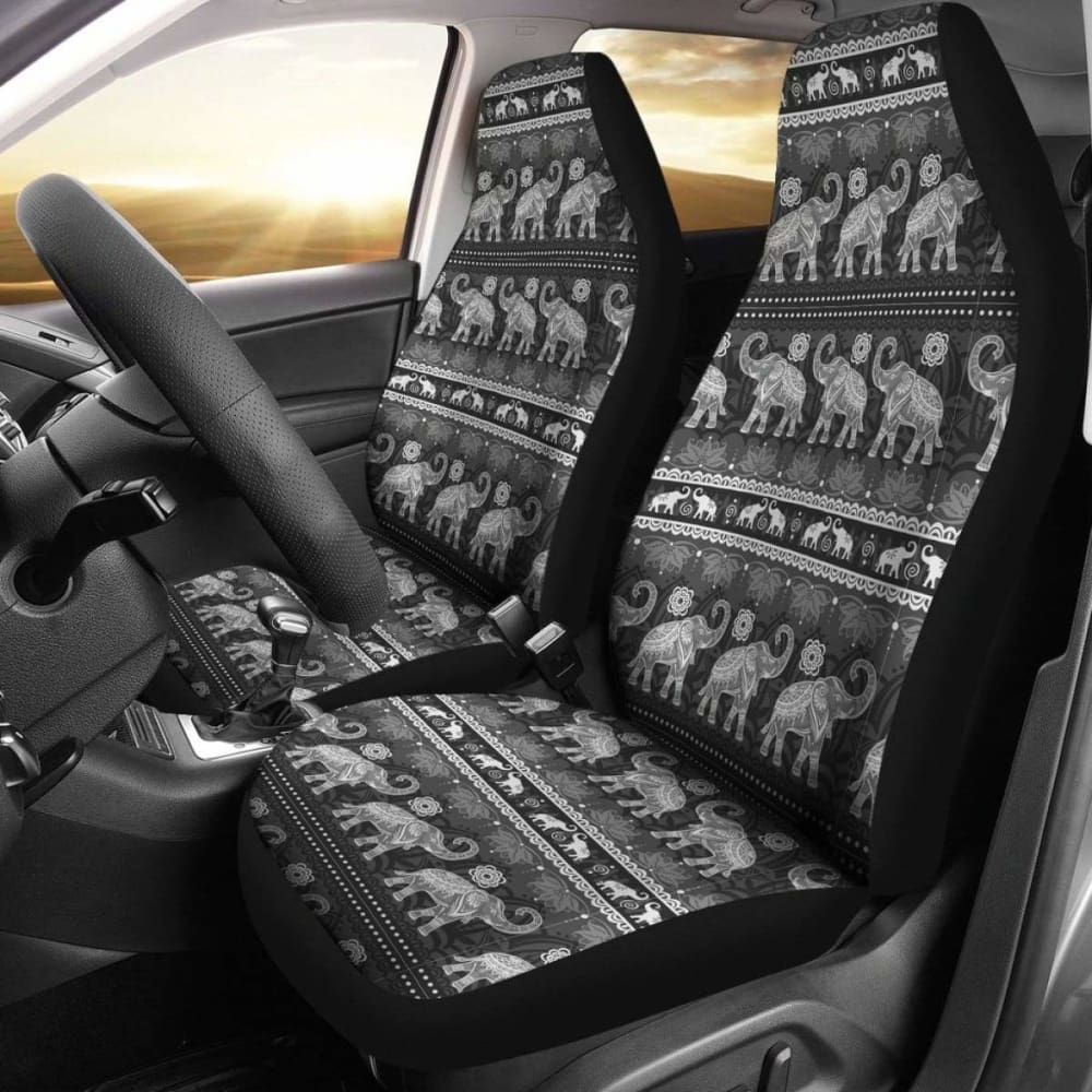 Elephant Mandala Car Seat Covers