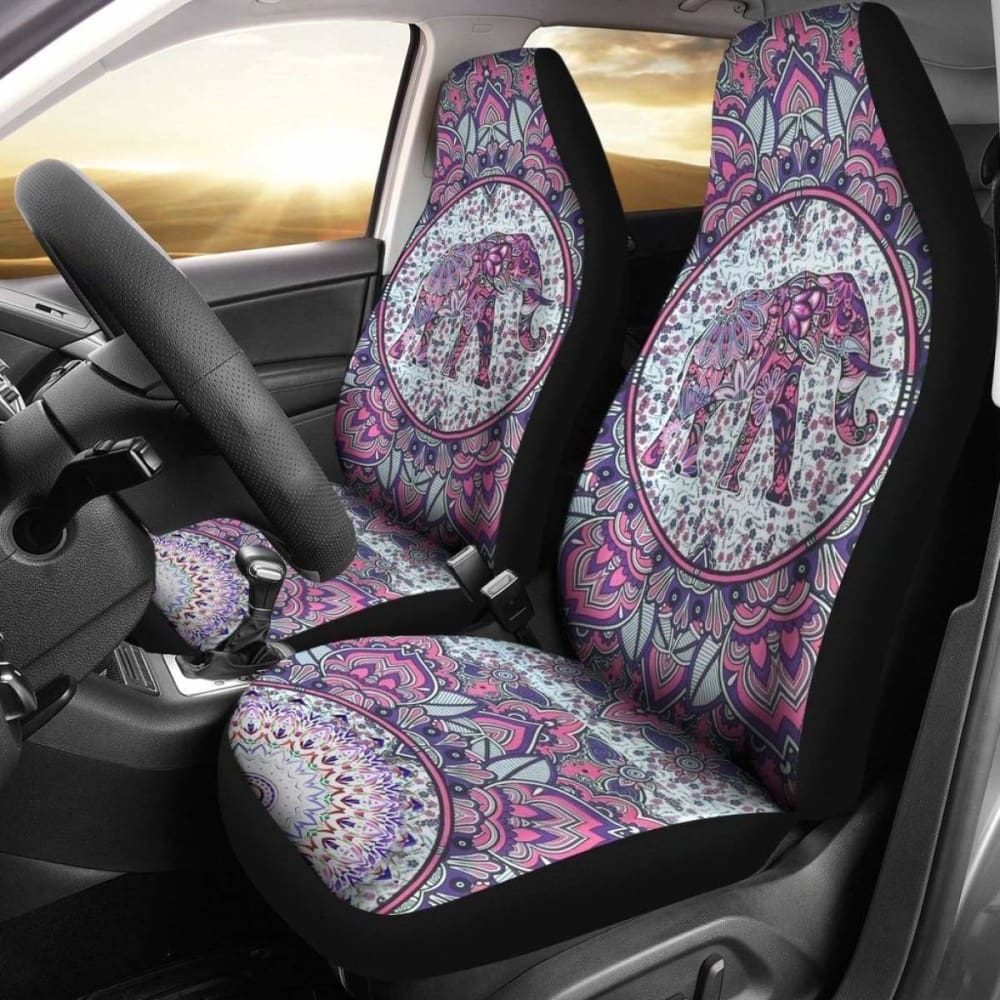 Purple Elephant Car Seat Covers Amazing
