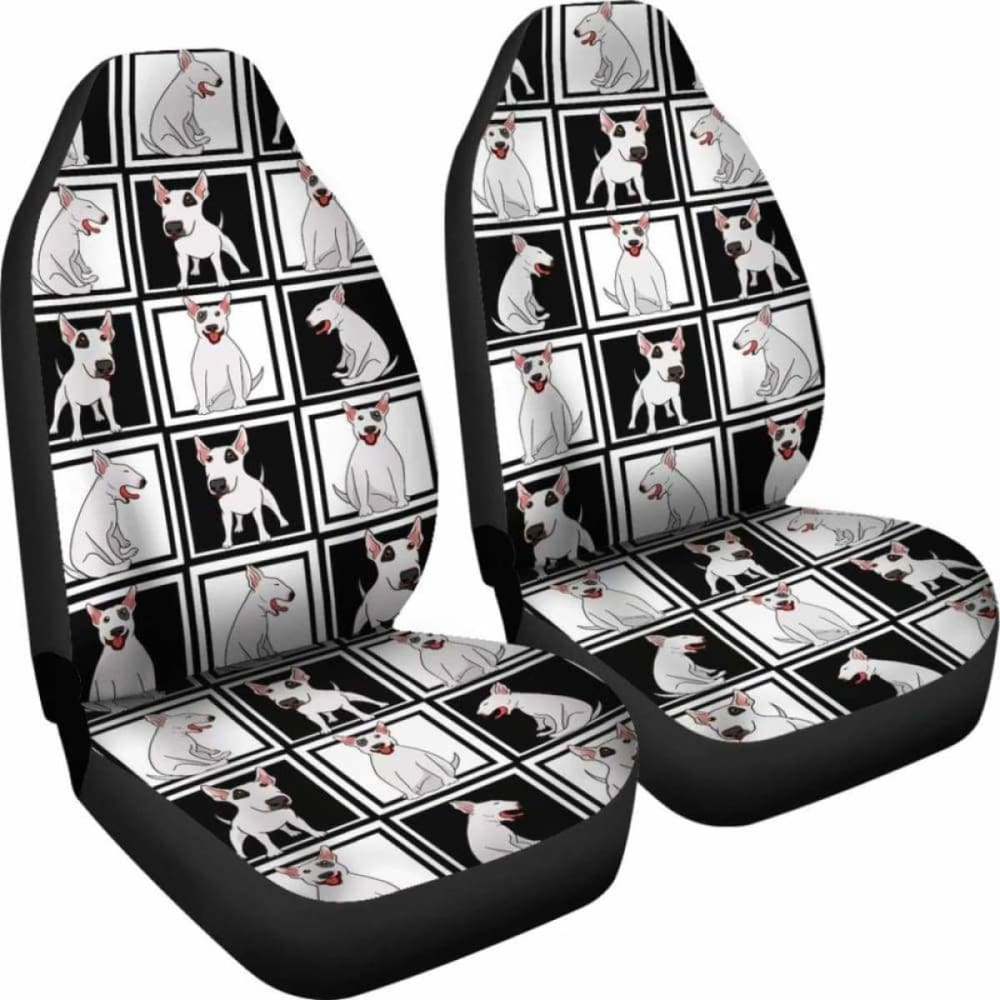 Bull Terrier Car Seat Covers