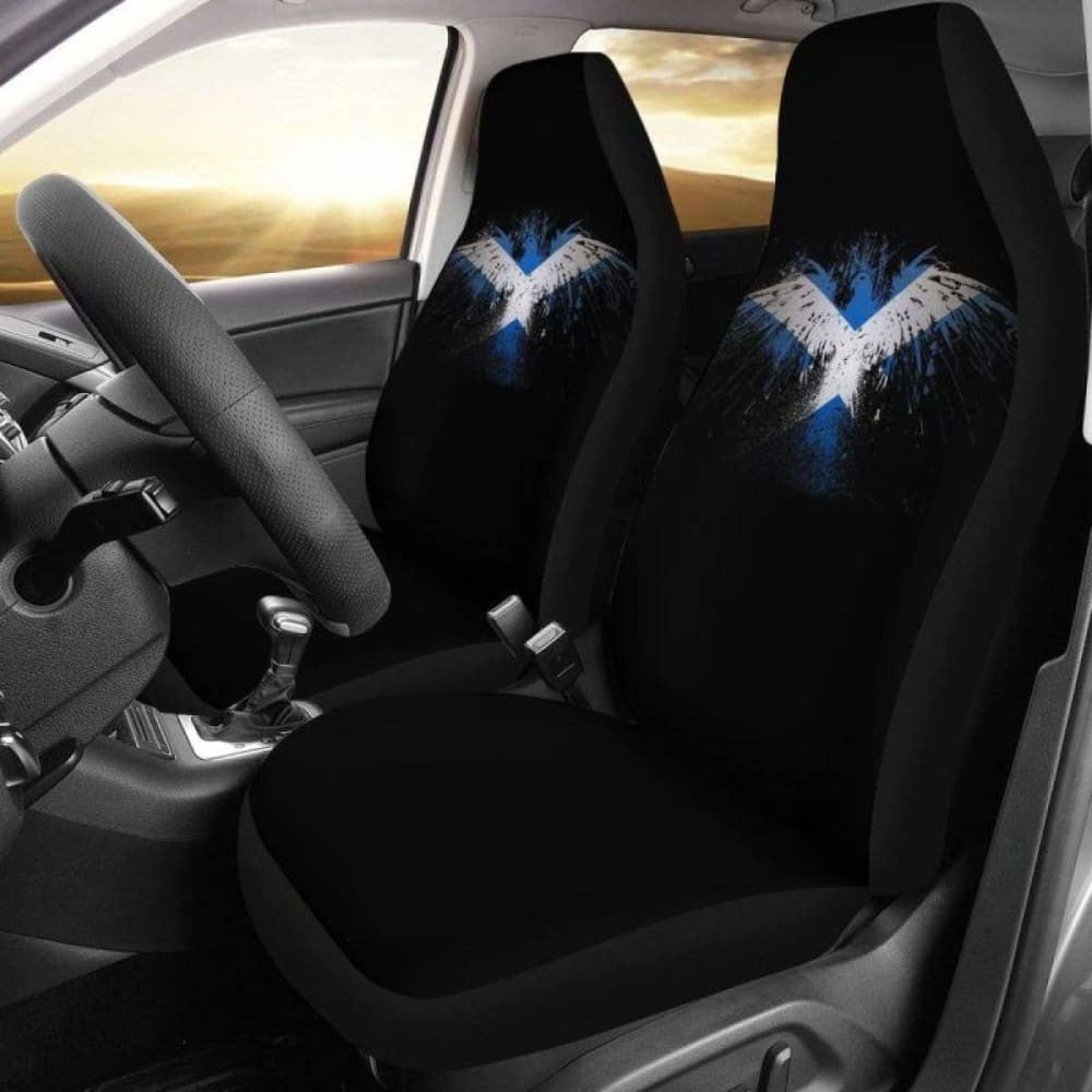 Eagles In Scotland Car Seat Covers
