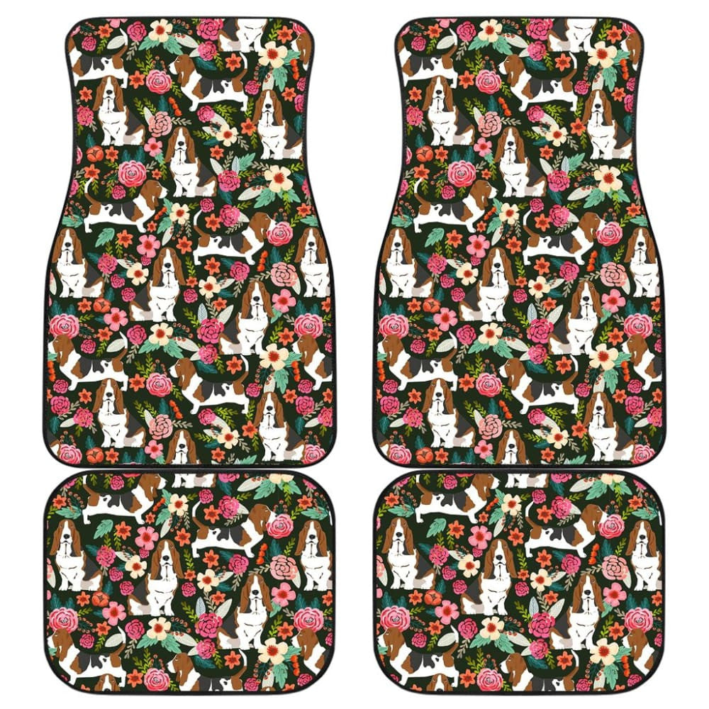Basset Hound Dog Funny Gift Ideas Car Floor Mats