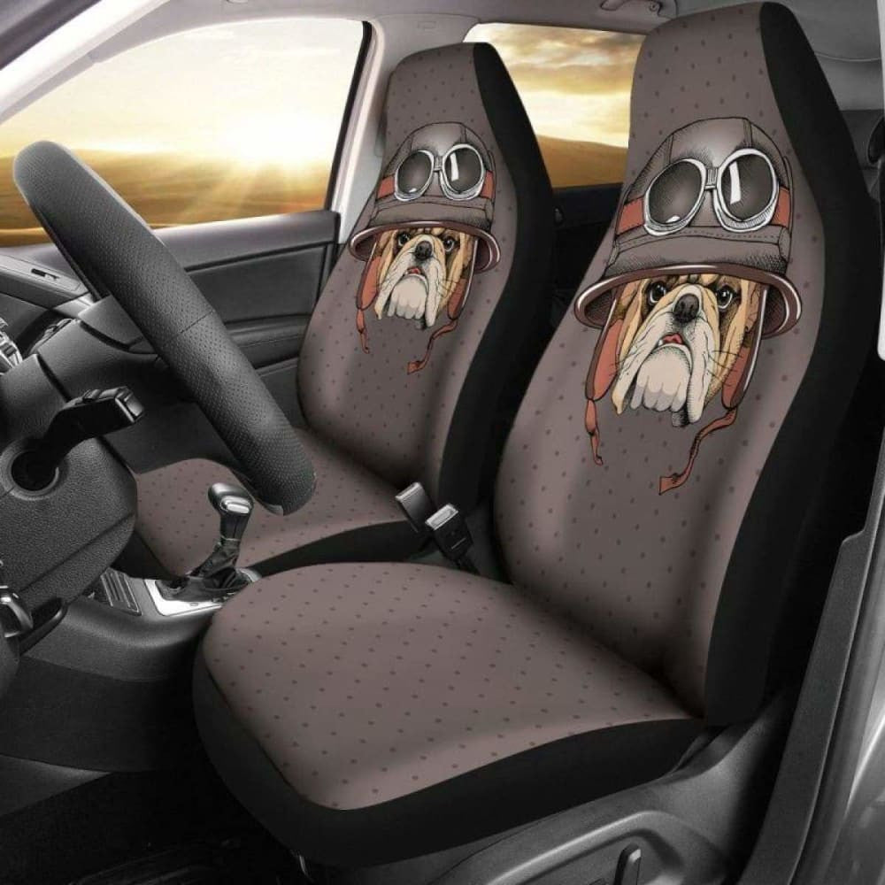 Pug Dog Car Seat Cover