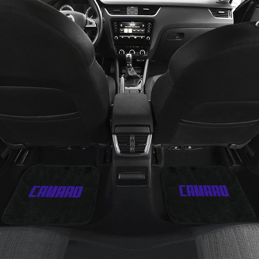 Camaro Blue Letter Floor Mats