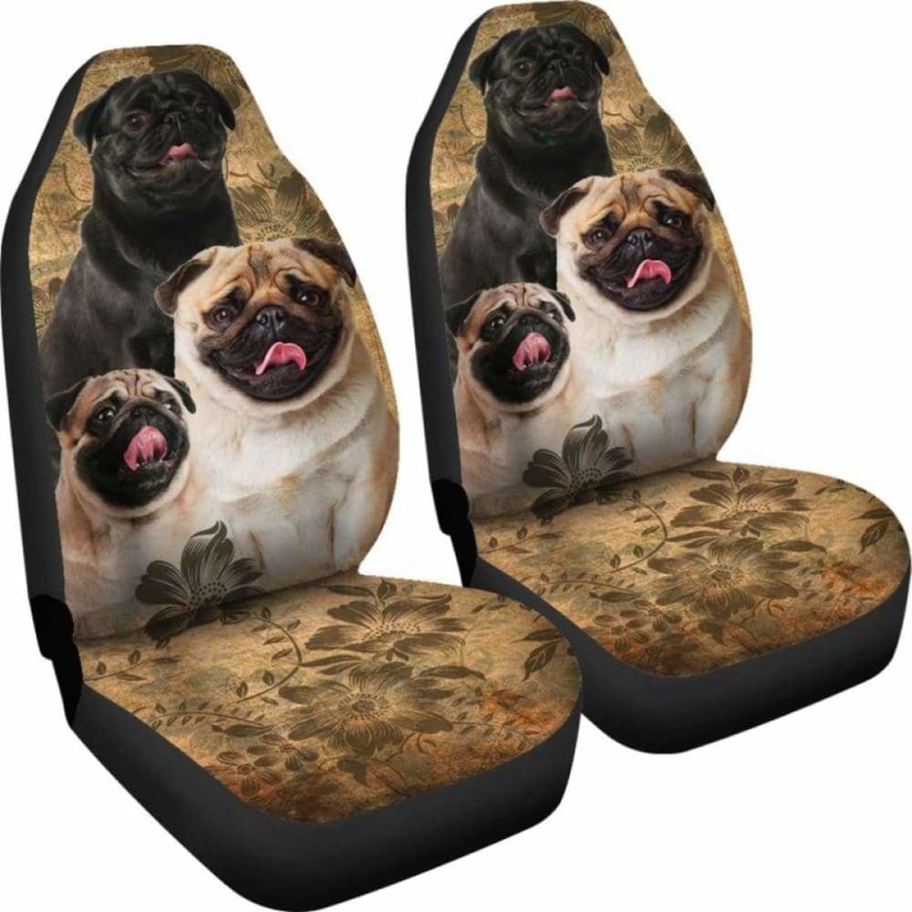 Pug Car Seat Covers
