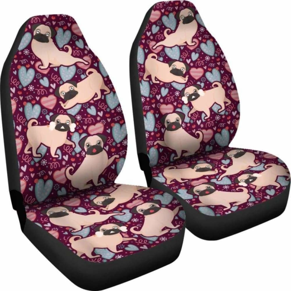 Pug Car Seat Covers