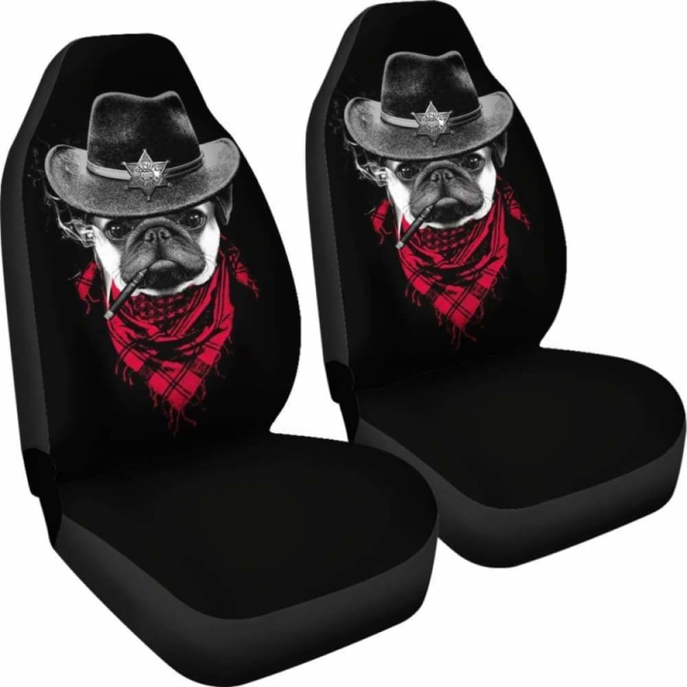 Pugdog Funny Seat Covers