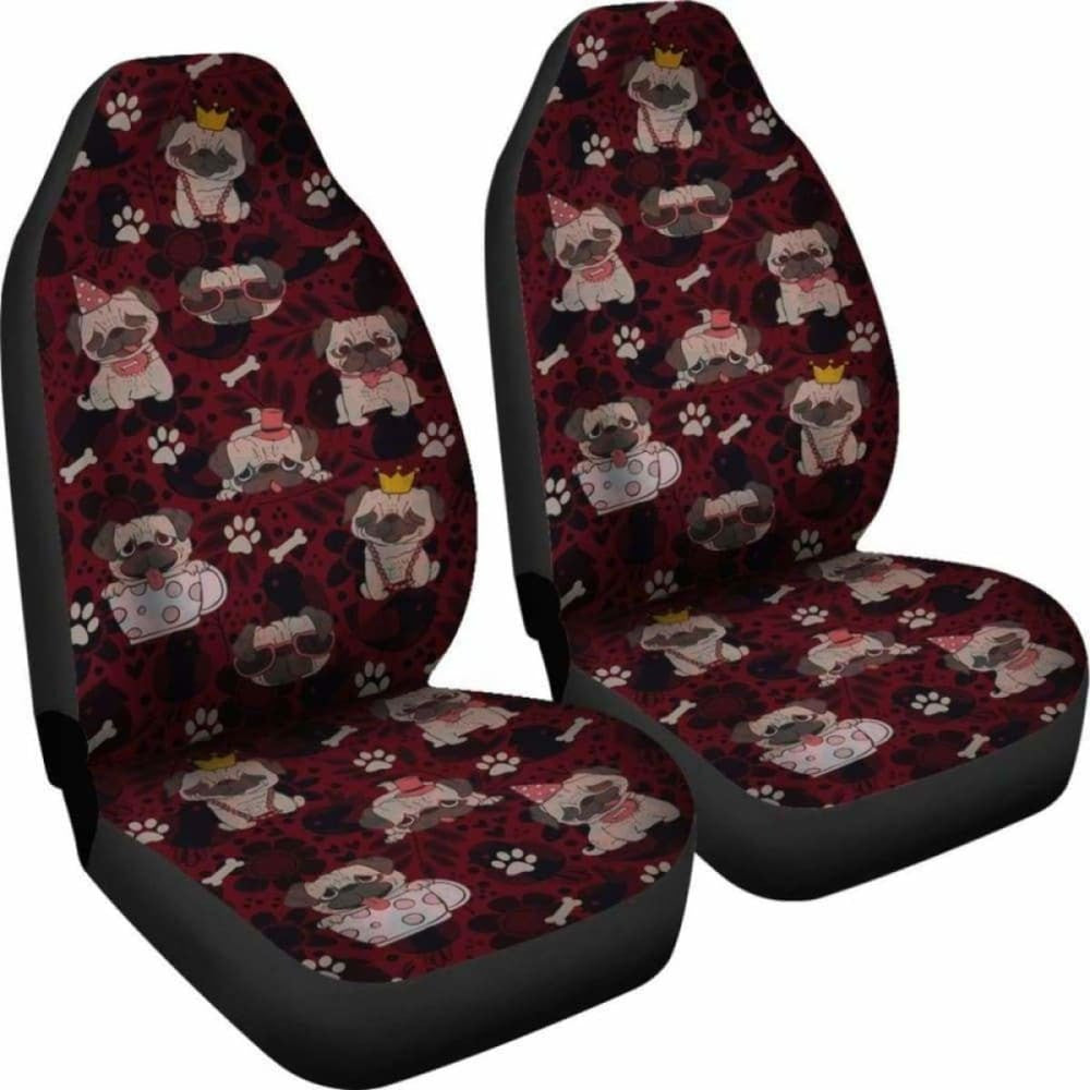 Pug Car Seat Covers