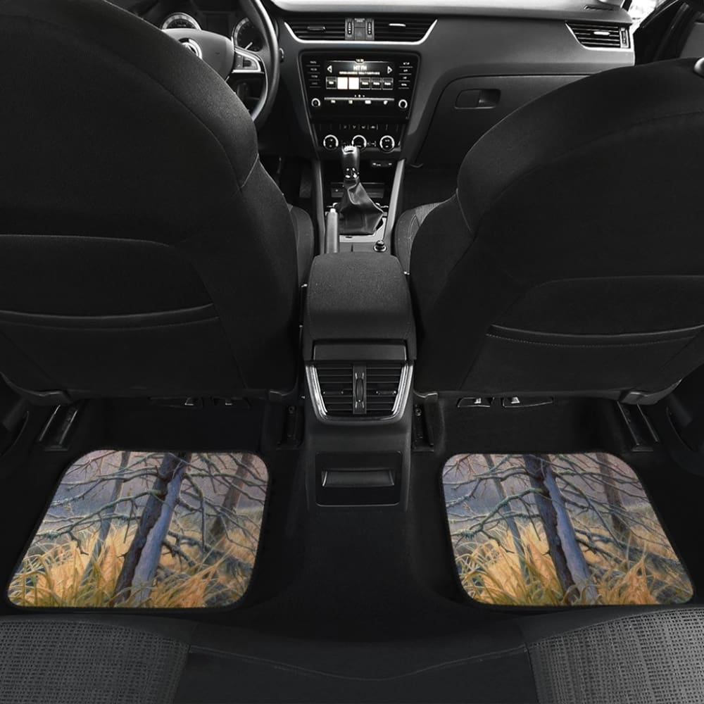 Powerful Elk on Water Car Floor Mat