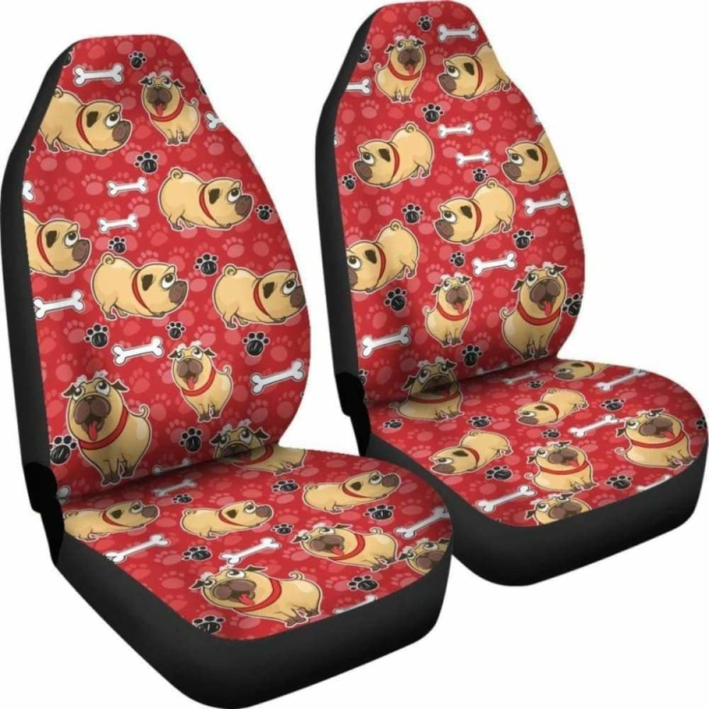 Pug Car Seat Covers