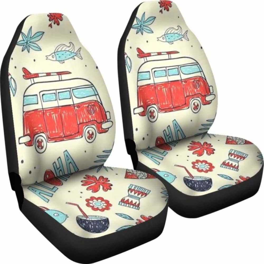 Hippie Bus Car Seat Covers | Give Your Car A Makeover!