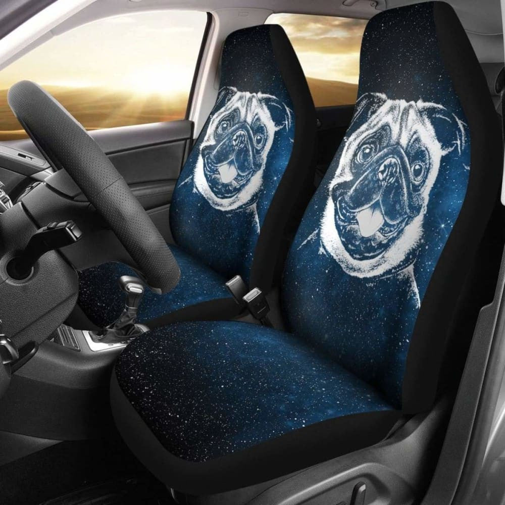 Dreamy Pug Car Seat Covers