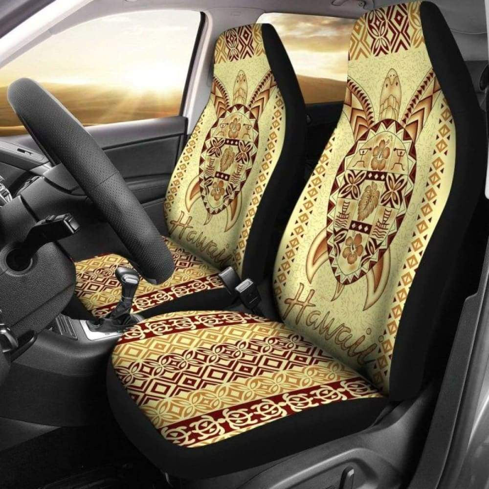 Hawaii Tribal Turtle Car Seat Covers