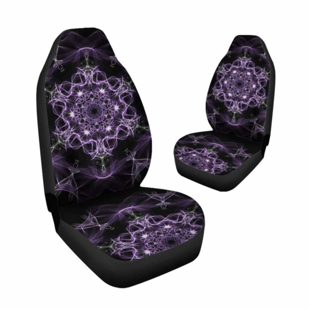 Mandala Chakra Purple Car Seat Covers | Give Your Car A Makeover!