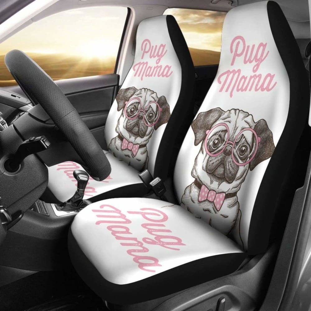 Pug Mama Car Seat Covers - Pug Bestseller
