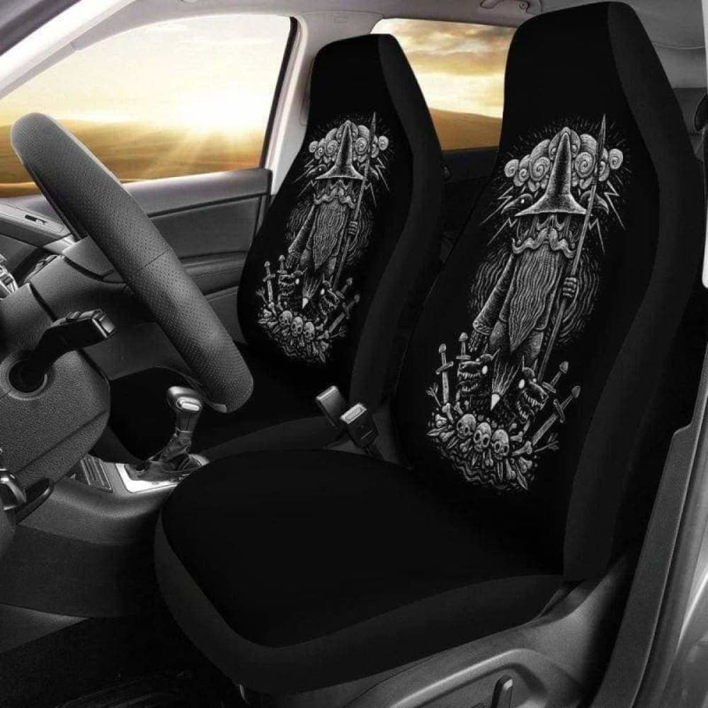 Viking Odin God Of War Fenrir Car Seat Covers
