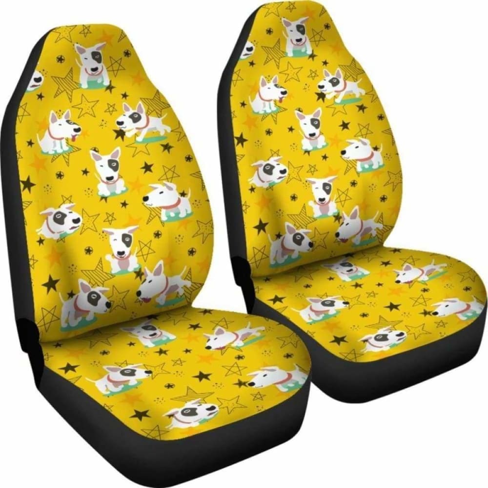 Bull Terrier Car Seat Covers