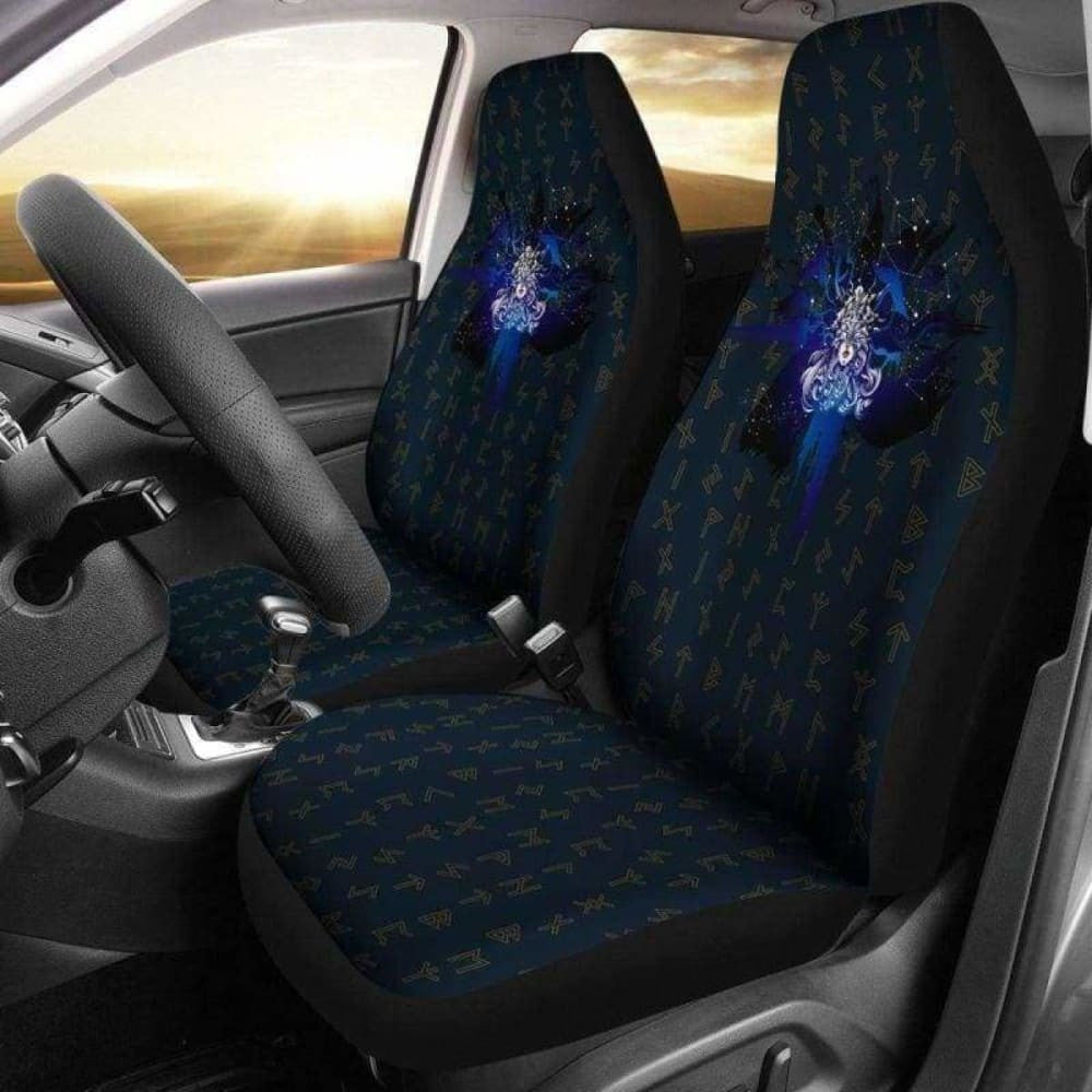 Viking The Norse God Rune Car Seat Covers