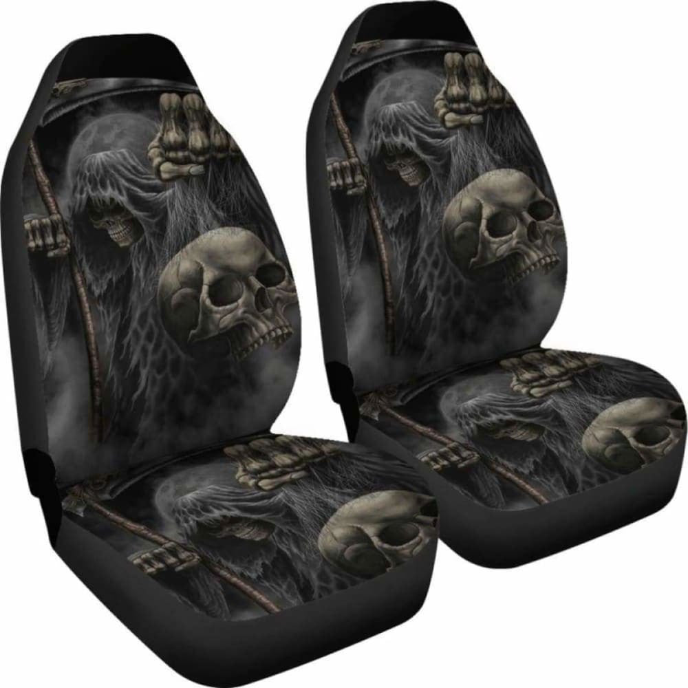 Set Of Pcs Skull Car Seat Cover