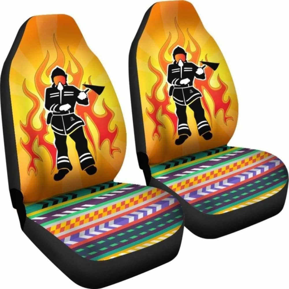 Firefighter Car Seat Covers Amazing