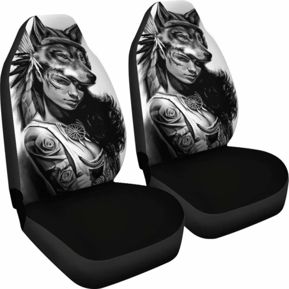 Wolf Girl Car Seat Covers