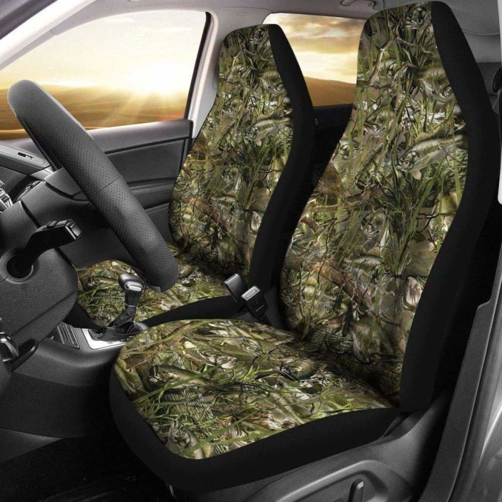 Bass Camo Designed Seat Covers