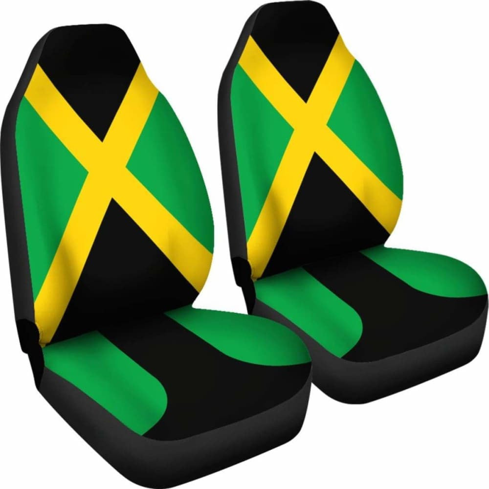 Jamaica Flag Car Seat Covers Amazing