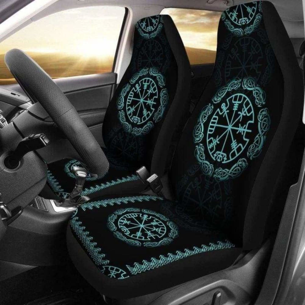Viking Vegvisir The Norse God Car Seat Covers