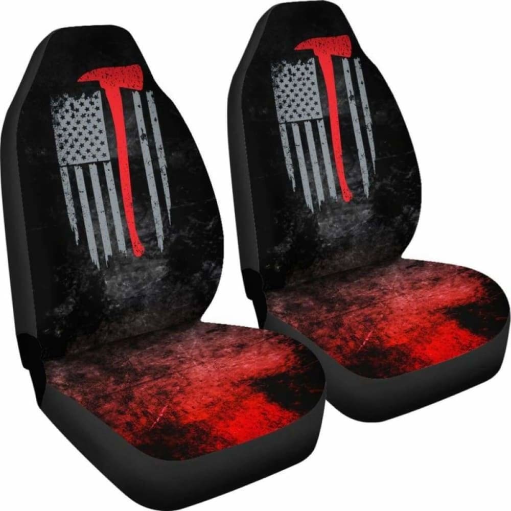 American Firefighter Car Seat Covers - Firefighter Bestseller