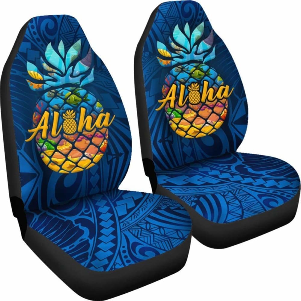 Hawaii Car Seat Covers - Aloha Pineapple - Amazing