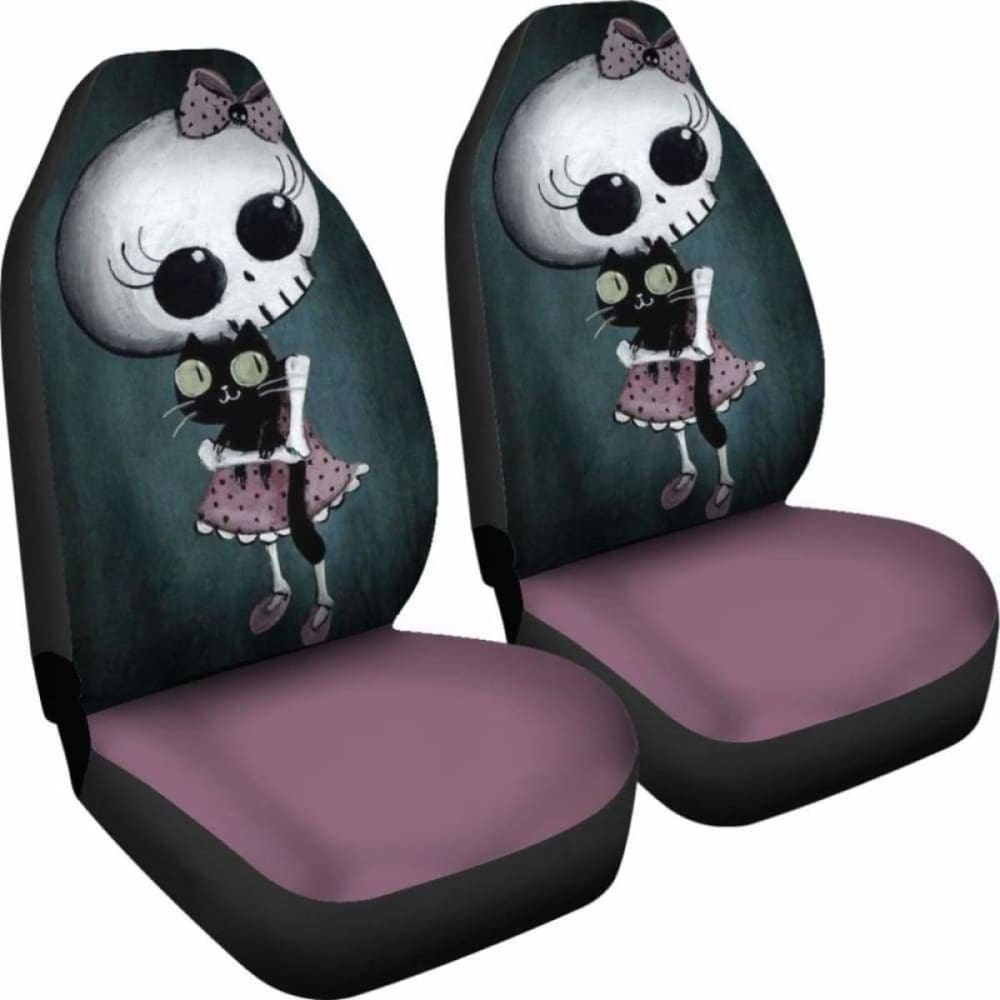 Spooky Cat Car Seat Covers