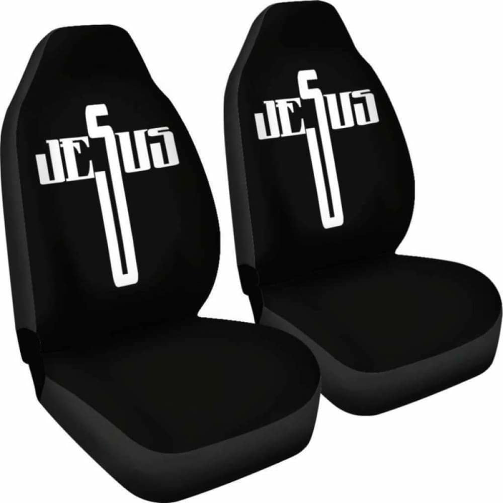 Jesus Christ Cross Crucifix Christian Car Seat Covers