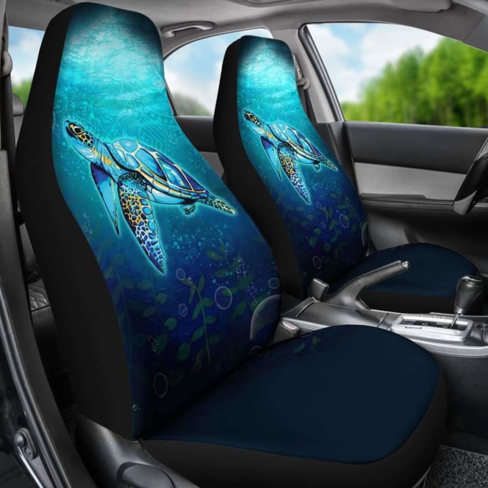 Hawaii Car Seat Covers - Turtle Under Sea - Amazing