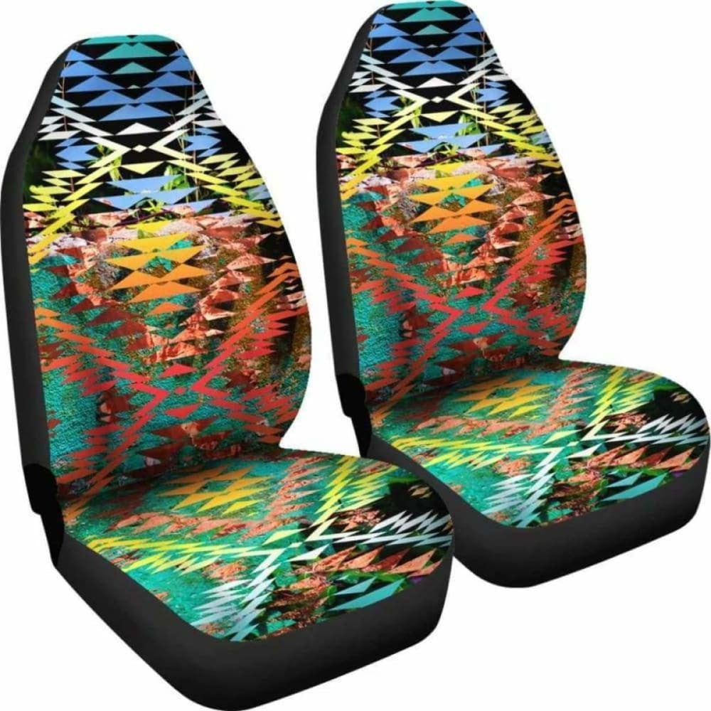 Taos Sunset Camo Set of Car Seat Covers