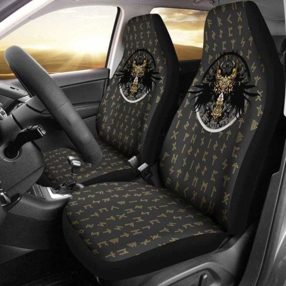 Viking The Norse God Rune Car Seat Covers